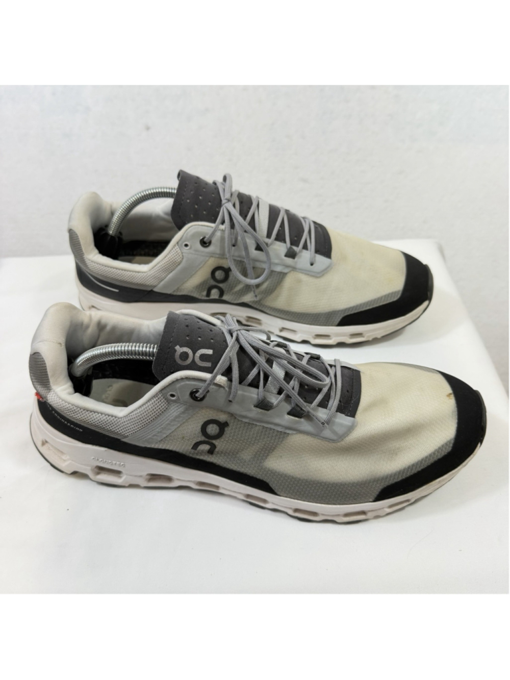 On Cloudvista Men's Running Trail Shoe Glacier Beige Size US 12.5 M - Picture 4 of 10